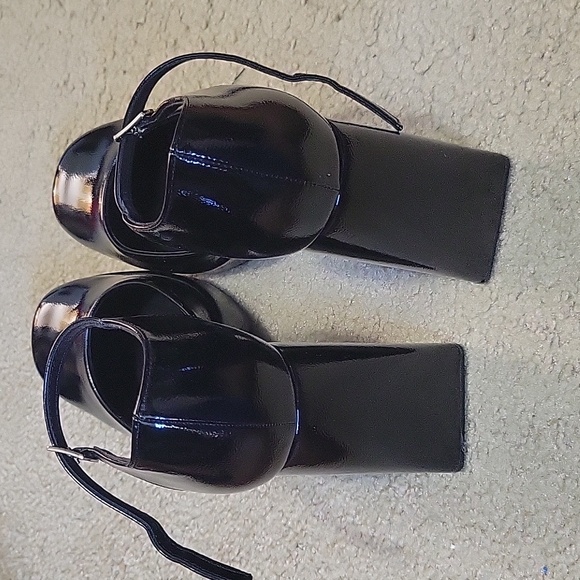 Platform block heels - Picture 3 of 5